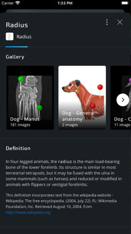 兽医解剖学软件vetanatomy 4.2.2 安卓版 3