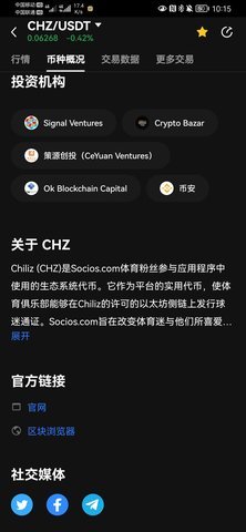 chz币app 6.110.0 官方版 2