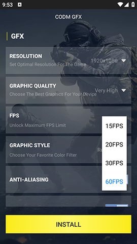 使命召唤画质修改器官方版 1.0.0 安卓版 2