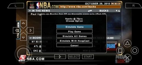 NBA2K11 PSP版 安卓版 1