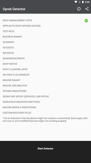 root检测工具(Oprek Detector)下载最新版-Oprek Detector环境检测APP下载v0.1.1